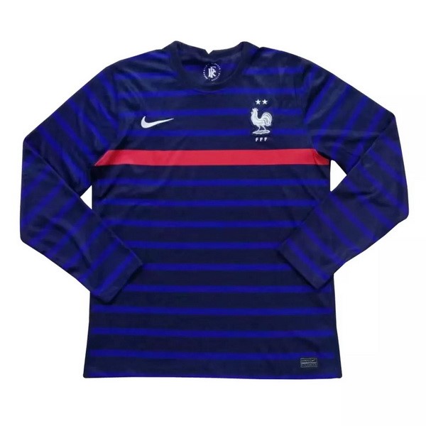 Tailandia Camiseta Francia 1st ML 2020 Azul